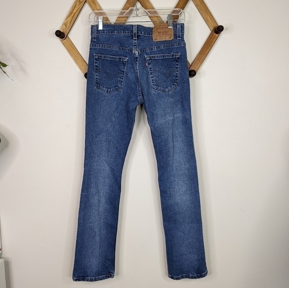 Levi's Vintage 505 Straight Leg Regular Fit High Rise Mom Jeans - Picture 2 of 11